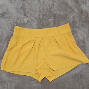 Forever 21 Mustard Yellow Dress Shorts